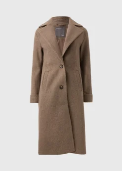 Oatmeal Tailored Coat