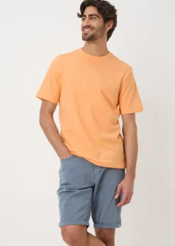 Orange Essential Crew Neck T-Shirt