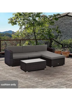 Outsunny 7 Piece Cushion Pad Set