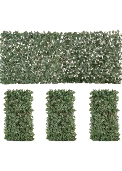 Outsunny 4 Piece 2m x 1m Expanding Trellis Fence