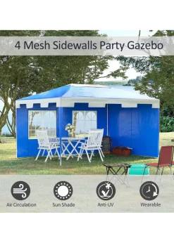 Outsunny 3 x 4 m Garden Gazebo Marquee Party Tent