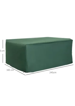 Outsunny 600D Oxford Patio Set Cover Outdoor Garden Rattan Furniture Protection Cover Protector