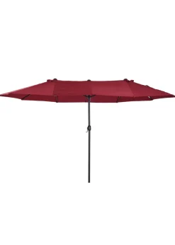 Outsunny Double-Sided Garden Parasol (4.6m) - NO BASE