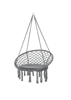 Outsunny Hanging Garden Hammock Chair with cotton