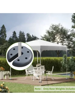 Outsunny Set of 4 PCs Gazebo Sand Weight Bag Bags Leg Weights Marquee Party Tent Canopy 8.8KG