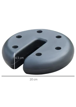 Outsunny Set of 4 PCs Gazebo Sand Weight Bag Bags Leg Weights Marquee Party Tent Canopy 8.8KG