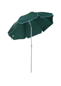 Outsunny Tilt Garden Parasol Beach Umbrella Patio Sun Shade