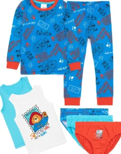 Paddington Bear Kids Multicoloured Paddington Pyjama Set (18 Months - 6 Years)