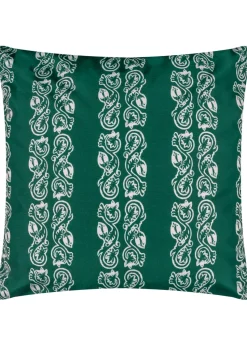 Paoletti Kalindi Stripe Outdoor Filled Cushion (55cm x 55cm x 8cm)