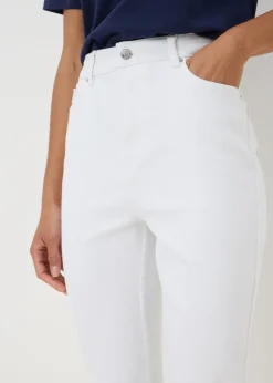 Papaya Petite White Ankle Grazer