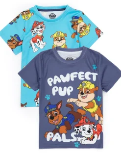 Paw Patrol Characters Kids Shortie Multi Coloured Pyjamas (2-7 Years)
