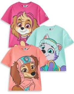 Paw Patrol Kids T-Shirts 3 Pack (2-7 Years)