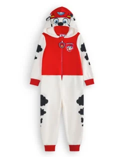 Paw Patrol Marshall Applique Face Unisex Kids Red Onesies (2-7 Years)