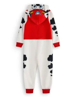 Paw Patrol Marshall Applique Face Unisex Kids Red Onesies (2-7 Years)