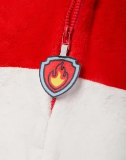 Paw Patrol Marshall Applique Face Unisex Kids Red Onesies (2-7 Years)