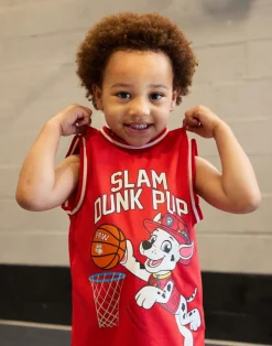 Paw Patrol Marshall Kids Red Basketball Top (2-7 Years)