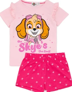 Paw Patrol Skye Kids Shortie Pink Pyjamas (12 Months-6 Years)