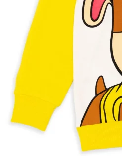 Paw Patrol Yellow Kids Character Hoodies (2-7 Years)