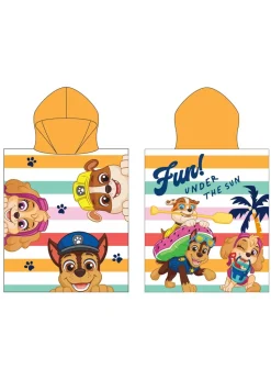 Paw Patrol Yellow Sunny Stripe Poncho