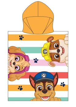 Paw Patrol Yellow Sunny Stripe Poncho