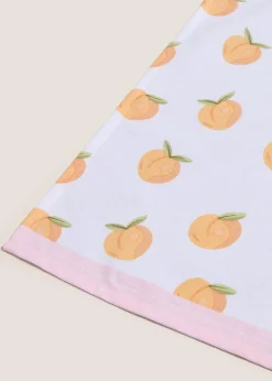 Peach Print Tea Towels