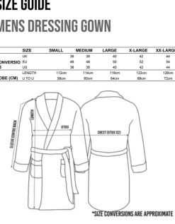 Peaky Blinders Black Icons Bathrobe