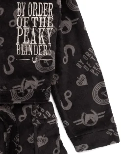 Peaky Blinders Black Icons Bathrobe