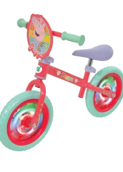 Peppa Pig Balance Bike With Light Up Wheels (12")