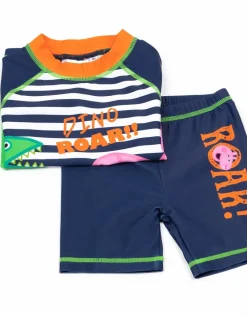 Peppa Pig Boys Blue 2 Piece Swim Set (12 Months-6 Years)