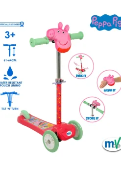 Peppa Pig Mini Go Tilt Scooter With Squishle