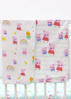 Peppa Pig Pink Lullabies Jersey Blanket