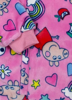 Peppa Pig Sunny Days Wearable Hooded Snuggle  Fleece