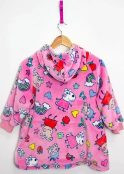 Peppa Pig Sunny Days Wearable Hooded Snuggle  Fleece
