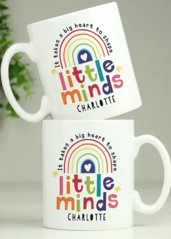 Personalised Memento Company White Shape Little Minds Mug