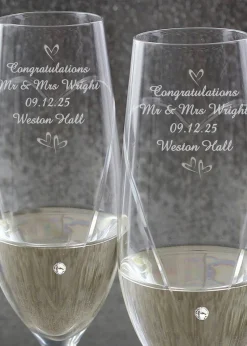 Personalised Memento Company Clear Love You More Tumbler