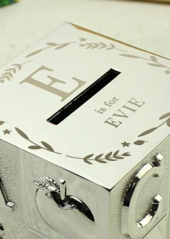 Personalised Memento Company Initial ABC Money Box