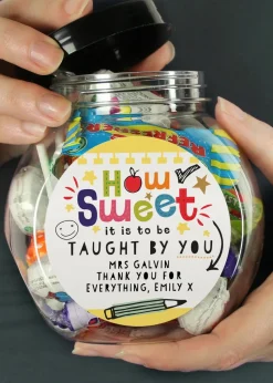 Personalised Memento Company Beige Trick or Treat LED Candle