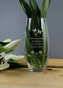 Personalised Memento Company Brown Light Up LED Heart with Wooden Base