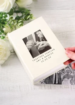 Personalised Memento Company White Wood Santa Paws Crate