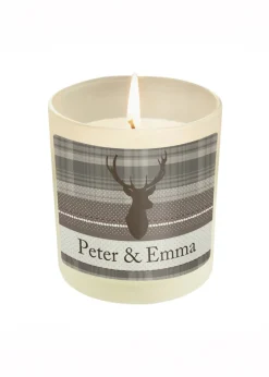 Personalised Memento Company White Wood Red Hearts Wooden Love Ornament