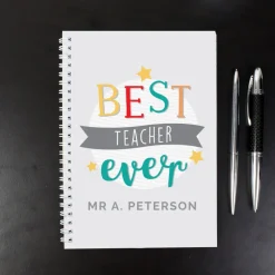 Personalised Memento Company White Teachers Insulated Reusable Eco Travel Cup