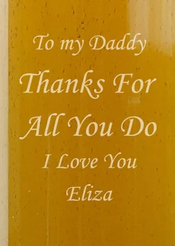 Personalised Memento Company Clear Glass Pint Stern Tankard