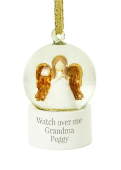 Personalised Memento Company White Christmas Dinner 14cm Medium Pet Bowl