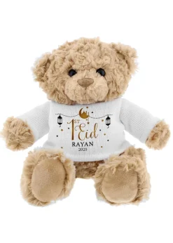 Personalised Memento Company Brown 1st Eid Teddy Bear