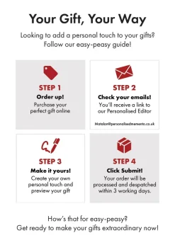 Personalised Memento Company Blue Magical Christmas Adventure Story Book and Teddy Bear