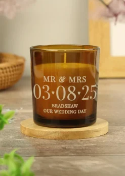 Personalised Memento Company Botanical Wedding Lantern