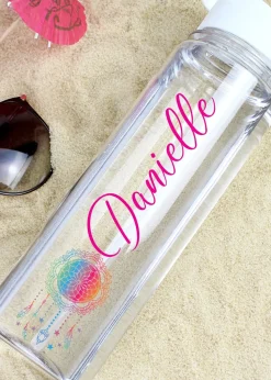 Personalised Memento Company Clear Dream Catcher Water Bottle