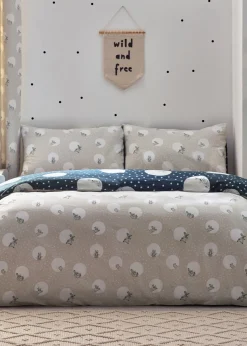 Peter Rabbit™ Spot Me Modern Duvet Cover Set Grey