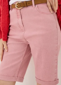 Pink April Denim Shorts