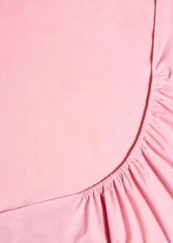 Pink Fitted Bed Sheet